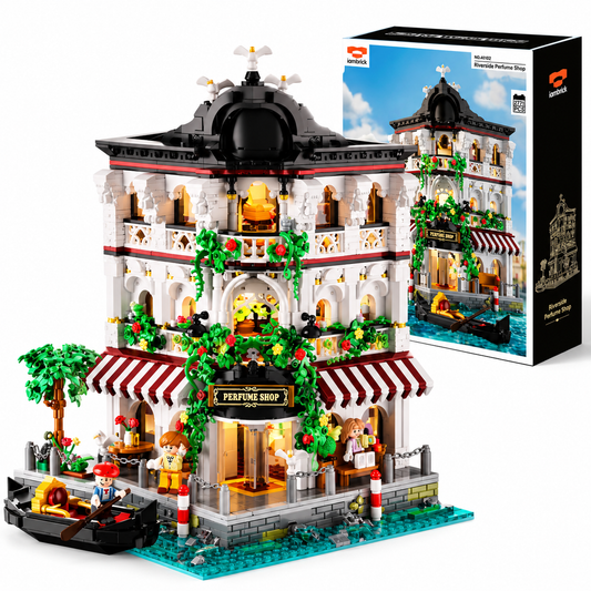 I AM BRICK 40102 Riverside Perfume Shop mit 2771 Teilen