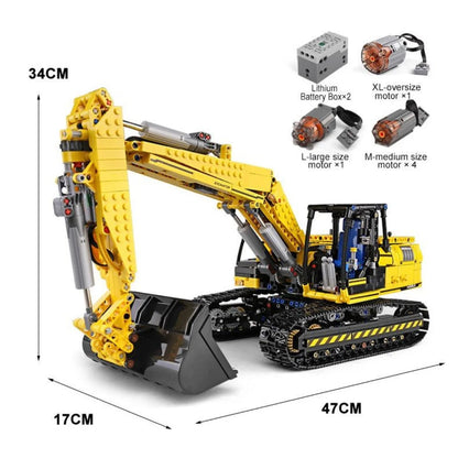 Mould King 13112 RC Raupenbagger – 1.830 Teile