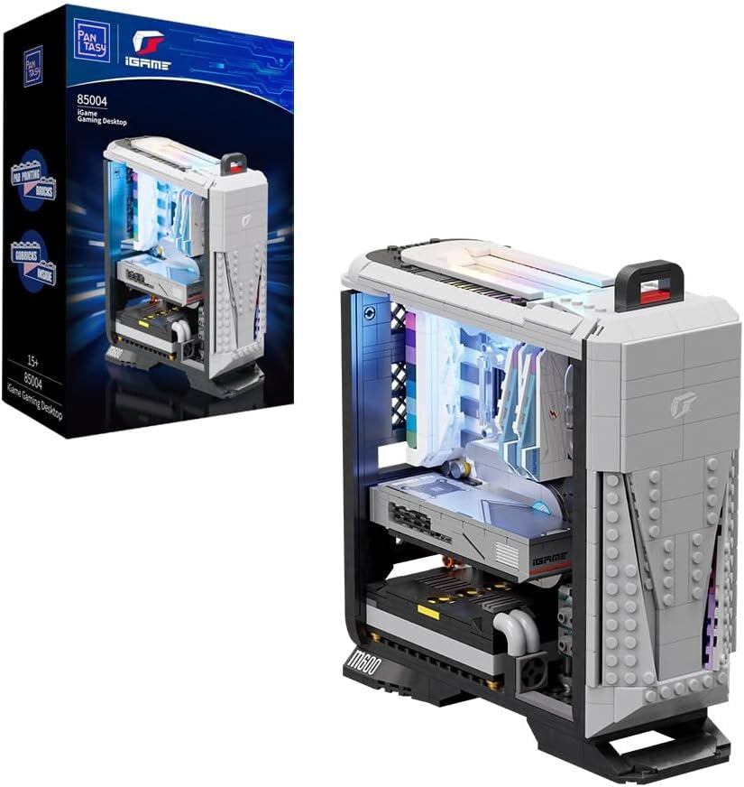 PANTASY 85004 iGame Gaming Desktop Gaming-PC Klemmbaustein-Set mit 1010 Teilen