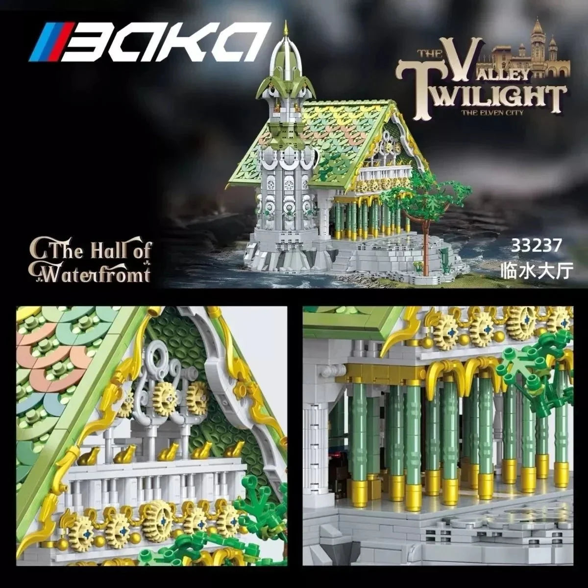 BAKA 33237 Valley Twilight – Halle am Wasser mit 4.155 Teilen