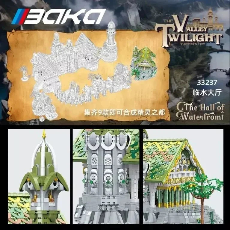 BAKA 33237 Valley Twilight – Halle am Wasser mit 4.155 Teilen